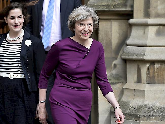 Theresa May soll das Amt als Premierministerin bereits am Mittwoch antreten. (Archiv)