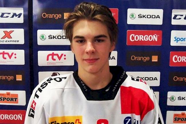 Eishockey-Talent Nico Hischier, der Sprung nach Übersee steht fest.