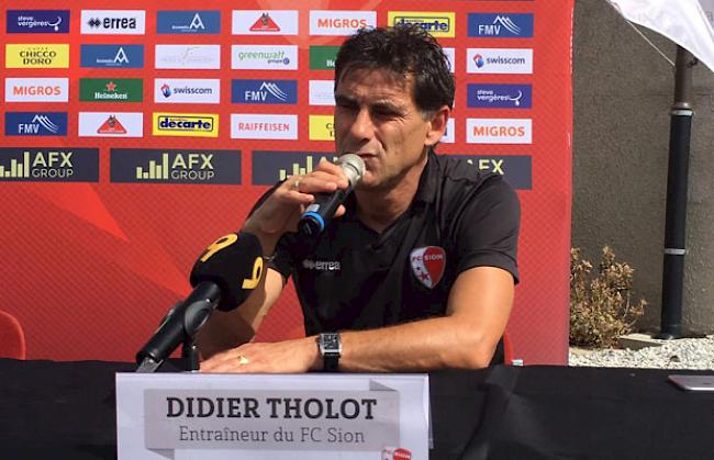 Trainer Didier Tholot