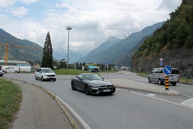 Touristen sind sicher auf Walliser Strassen unterwegs.