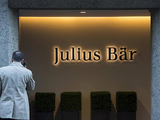 Goldiges Halbjahr: Die Bank Julius Bär hat in den ersten sechs Monaten des laufenden Jahres den Gewinn deutlich erhöhen können. (Archivbild)