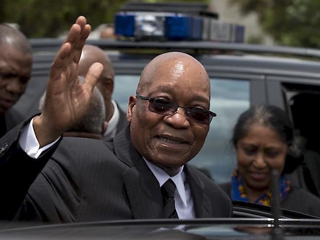 Südafrikas Präsident Jacob Zuma muss dem Staat die Kosten für den Ausbau seiner Privatresidenz teilweise zurückzahlen. (Archivbild)