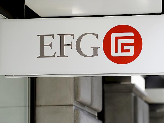 Sondereffekte drücken auf Gewinn: Die Vermögensverwalterin EFG hat im ersten Halbjahr einen Gewinnrückgang hinnehmen müssen. (Archivbild)