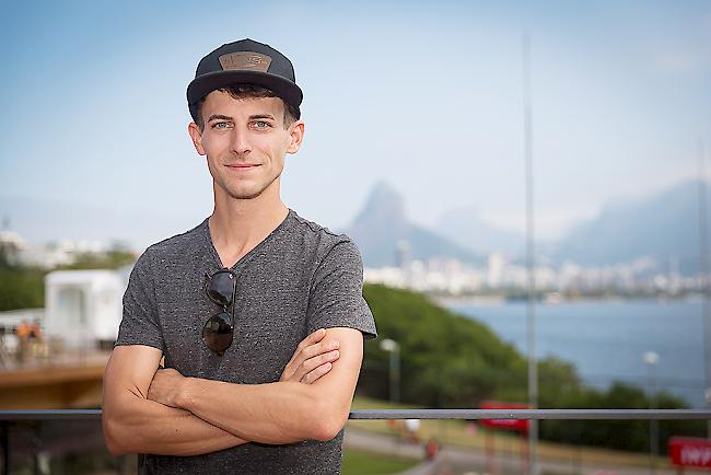 Der Visper Philipp Ittig ist für «Präsenz Schweiz» in Rio de Janeiro vor Ort.
