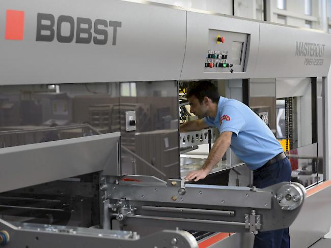 Bobst stellt in Mex VD Anlagen für Verpackungs- und Etikettenhersteller in den Bereichen Faltschachteln , Wellpappe und flexible Materialien her. (Archiv)