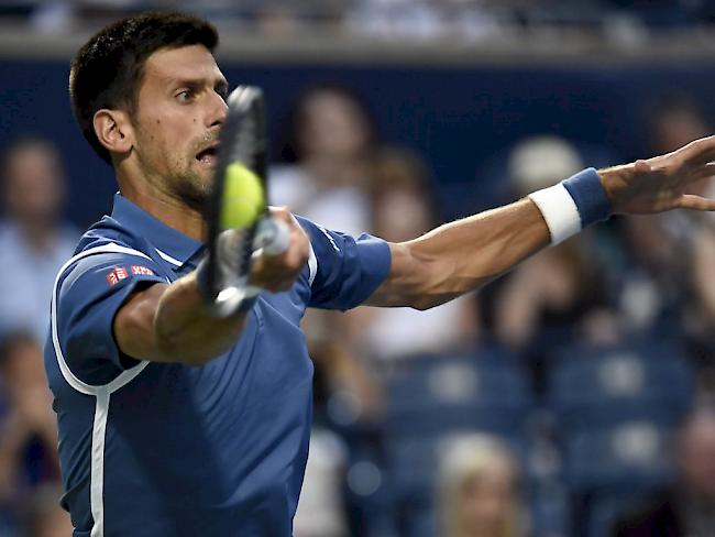 In Toronto bislang alles im Griff: Novak Djokovic