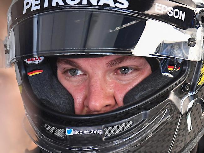 Nico Rosberg sicherte sich für sein Heimrennen zum zweiten Mal den besten Startplatz