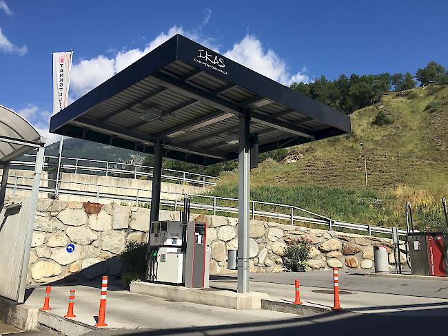 Die Tanksäulen befinden sich in Visp (Allmei 3) und in Naters (Furkastrasse 150)