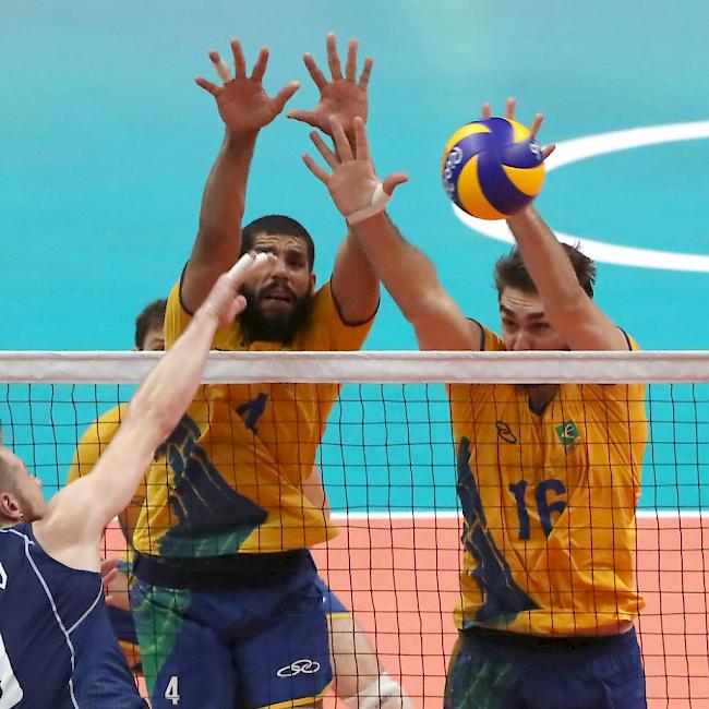 Unüberwindbarer Block: Brasilien holte sich gegen Italien Olympiagold