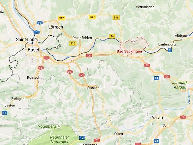 Bad Säckingen liegt auf deutschem Boden rund 45 Autominuten von Basel entfernt.