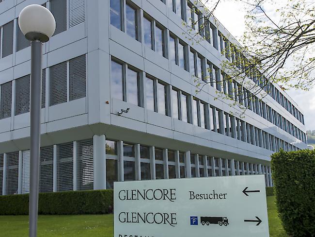 Sitz von Glencore im zugerischen Baar: Der Rohstoffgigant ist im ersten Semester in der Verlustzone steckengeblieben.