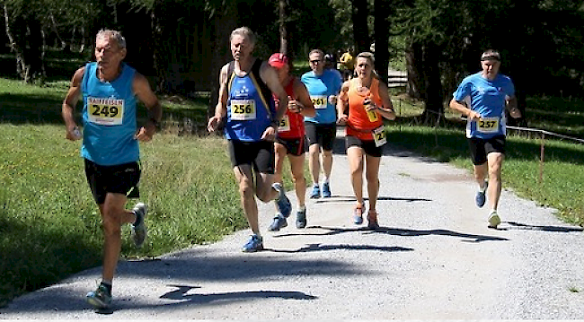 Mehr als 240 Laufsportler gingen am Samstag beim Gommerlauf an den Start.