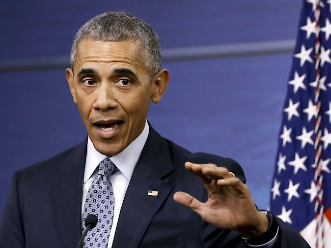 Hat gute Neuigkeiten für 111 Häftlinge: US-Präsident Obama gibt sich zum Abschied hin milde. (Archivbild)