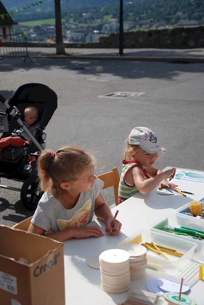 Impressionen vom Kinder-Kulturfest in Leuk. 