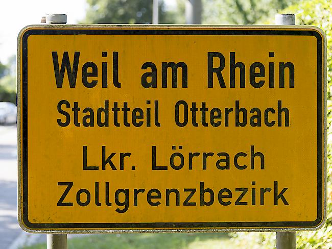 Hier flog vergangene Woche ein grosser Heroinschmuggel auf: Weil am Rhein, Ortschaft an der deutsch-schweizerischen Grenze bei Basel.