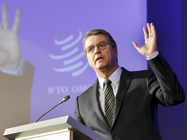 WTO-Generaldirektor Roberto Azevèdo warnt: "Die dramatische Verlangsamung im Handel sollte als Weckruf dienen."