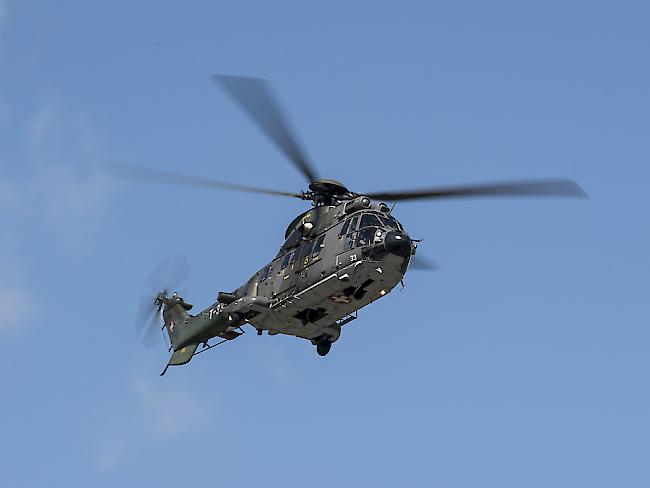 Am Mittwoch ist beim Gotthard-Hospiz ein Militärhelikopter abgestürzt. (Symbolbild)