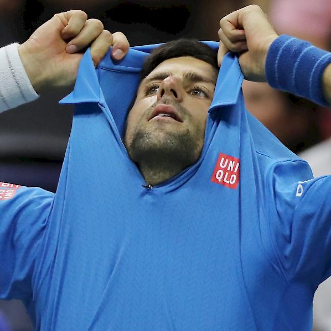 Novak Djokovic macht derzeit eine Ellbogenverletzung zu schaffen