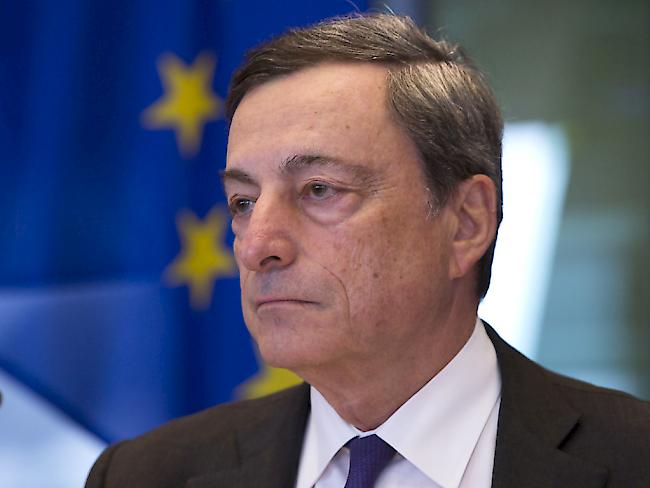 Mario Draghi: Die ultralockere Geldpolitik des EZB-Präsidenten dürfte laut Händlern noch einige Zeit anhalten.