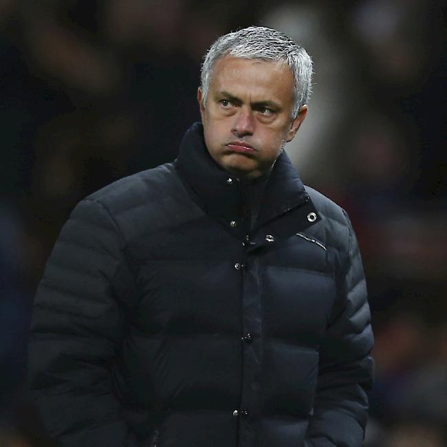 Hat eine happige Aufgabe vor sich: Manchester Uniteds Trainer José Mourinho trifft auf seinen Ex-Klub Chelsea