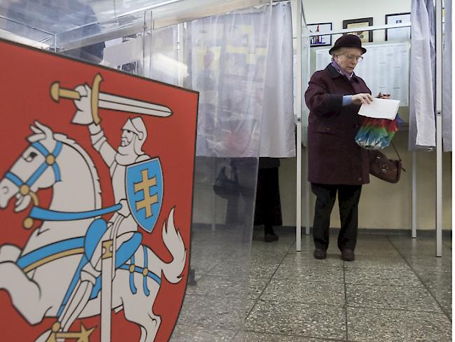 Litauen wählt: 2,5 Millionen Stimmberechtigte befinden über die künftige Zusammensetzung der Volksvertretung. (Archivbild)