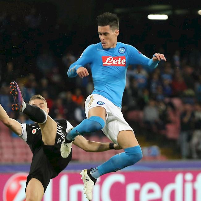José Callejon erzielte das 1:0 für Napoli