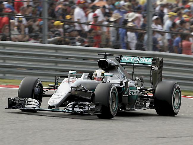Lewis Hamilton gewann den Grand Prix der USA zum vierten Mal