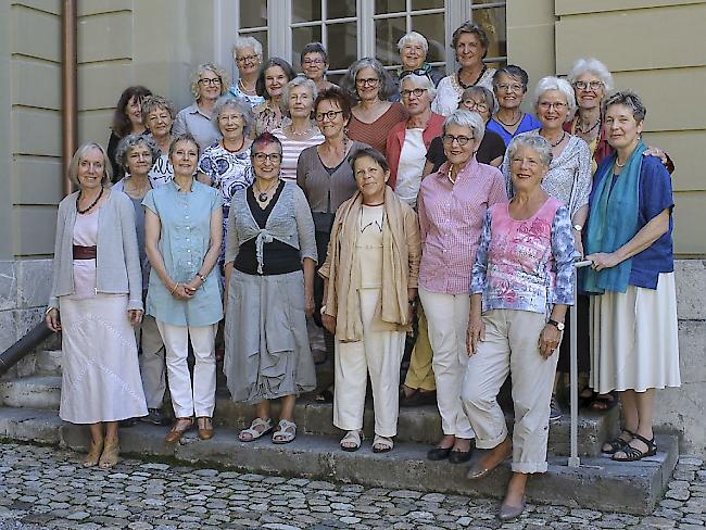 Gesundheitsrisiko Hitze: Ältere Frauen wehren sich gegen die Klimapolitik des Bundes. Gruppenbild nach der Gründungssitzung der KlimaSeniorinnen Schweiz im Augst 2016 in Bern. (Archivbild)