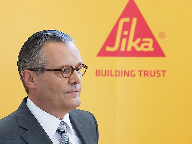 Sika-Verwaltungsratspräsident Paul Haelg wird mit dem Urteil des Zuger Kantonsgerichts vom Freitag zufrieden sein. (Archiv)