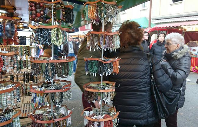 Eindrücke vom Katharinamarkt in Siders