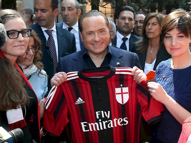 Noch ist Silvio Berlusconi Besitzer der AC Milan