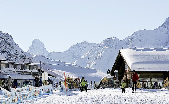 Die Oberwalliser Destinationen (im Bild Grächen) werden 2017 zum Wintermärchen.
