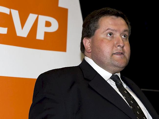 Nicolas Voide in einer Aufnahme von 2009. Der CVP-Politiker fordert auf einer SVP-Liste den früheren CVP-Präsidenten Christophe Darbellay bei den Walliser Staatsratswahlen heraus. (Archivbild)