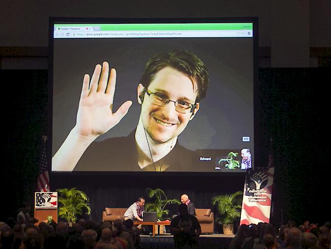 Edward Snowden darf in Russland bleiben. (Archivbild)