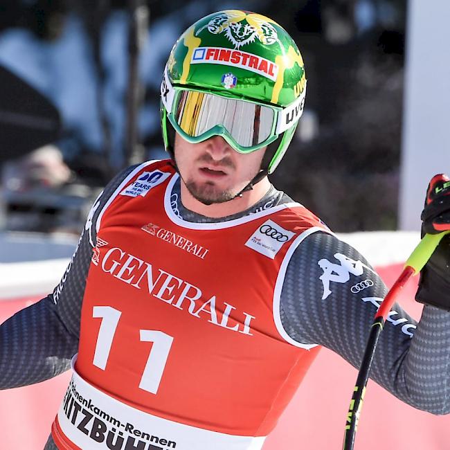 Dominik Paris siegte auf der Streif zum dritten Mal nach 2013 (Abfahrt) und 2015 (Super-G)