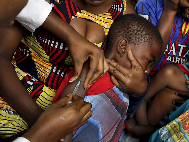 Impfen gegen Gelbfieber im Kongo. (Symbolbild)