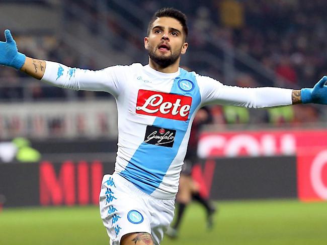 Brachte Napoli in Mailand mit dem 1:0 auf Kurs: Lorenzo Insigne