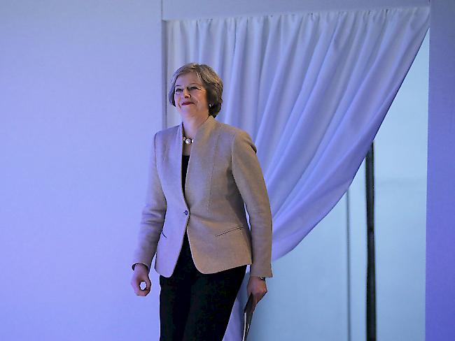 Donald Trump äusserte sich wiederholt lobend zum Brexit-Votum der Briten: Als erster ausländischer Staatsgast empfängt er Ende kommender Woche die britische Premierministerin Theresa May im Weissen Haus. (Archivbild)