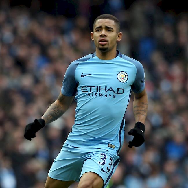 Gabriel Jesus wird wohl für den Rest der Saison bei Manchester City ausfallen