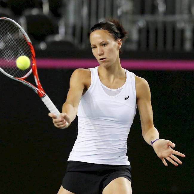 Viktorija Golubic scheiterte in Dubai an Caroline Wozniacki, der ehemaligen Nummer 1 der Welt