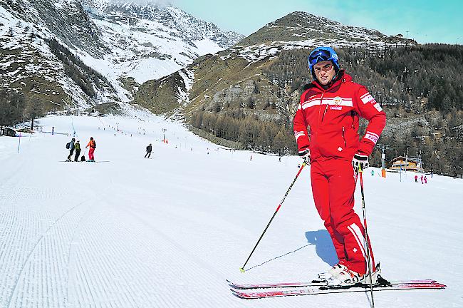 Gabriel Anthamatten, Chef Skischule Saas-Fee.