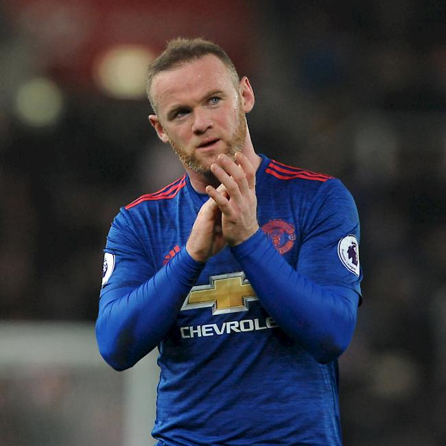 Wayne Rooney ist bei Manchester United nur noch zweite Wahl