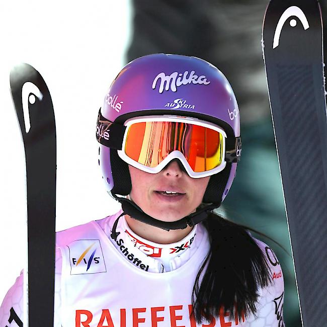 Titelverteidigerin Anna Veith beendete den WM-Riesenslalom in St. Moritz nur im 22. Rang