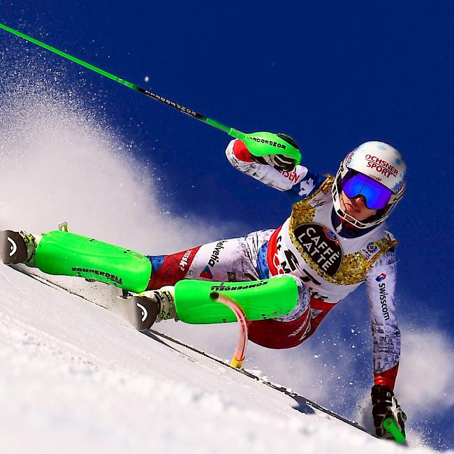 Denise Feierabend, hier an der WM in St. Moritz im Einsatz, verletzte sich in Crans-Montana