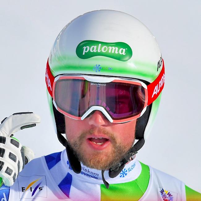 Bostjan Kline feierte in Kvitfjell seinen ersten Sieg im Weltcup