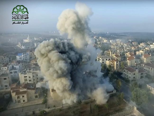 Ein Drohnenangriff in Syrien tötete die Nummer Zwei des Terrornetzwerks Al-Kaida in Syrien. (Symbolbild)