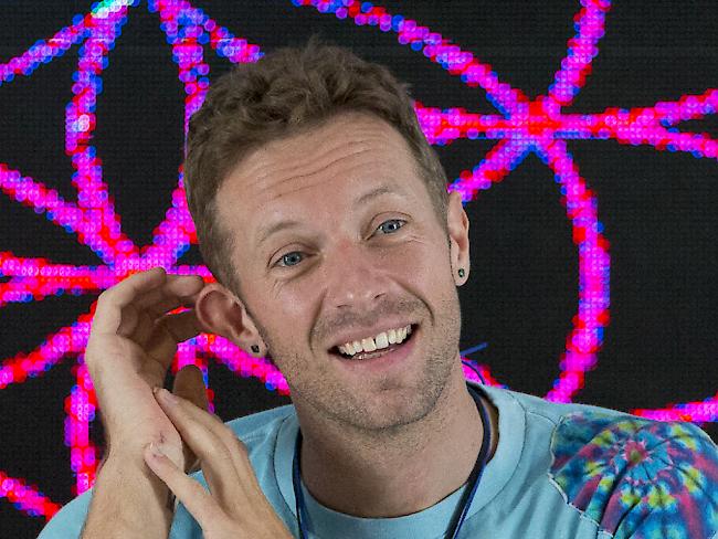 Chris Martin, Coldplay-Frontmann und Schirmherr des  "Global Citizen Festival"-Konzerts, will mit anderen Künstlerinnen und Künstlern ein Zeichen gegen Armut und für mehr Gleichheit setzen. (Archivbild)