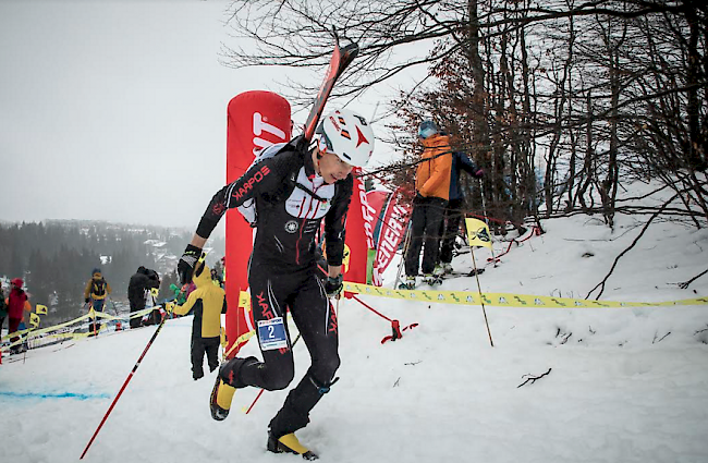 Am Mittwoch kannte die Wettkampfstrecke an der Skitourenrenn-WM in Alpago-Piancavallo nur eine Richtung: nach oben.