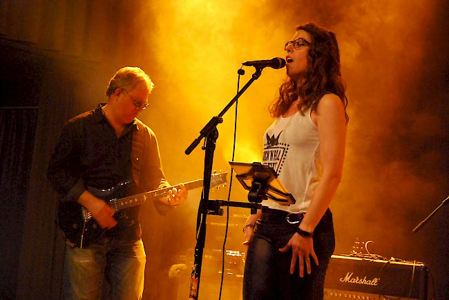 Die Band rund um Sängerin Sylvie Kummer kam beim Publikum gut an. 