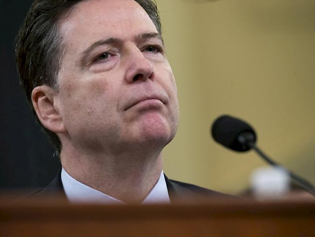 FBI-Direktor James Comey am Montag vor dem Geheimdienstausschuss des Repräsentantenhauses.